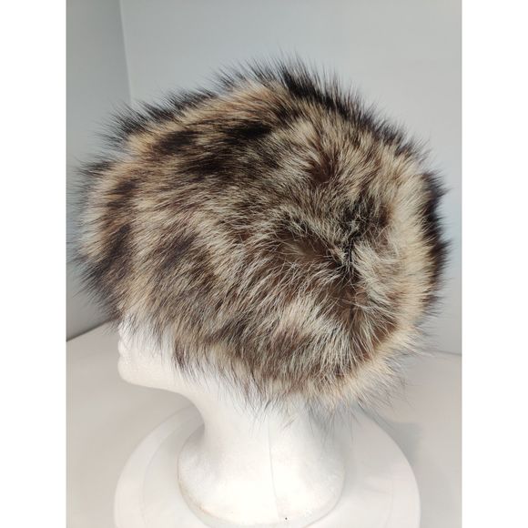 Excellent Vintage Creation Luna Montreal Racoon Fur Hat 20.50\